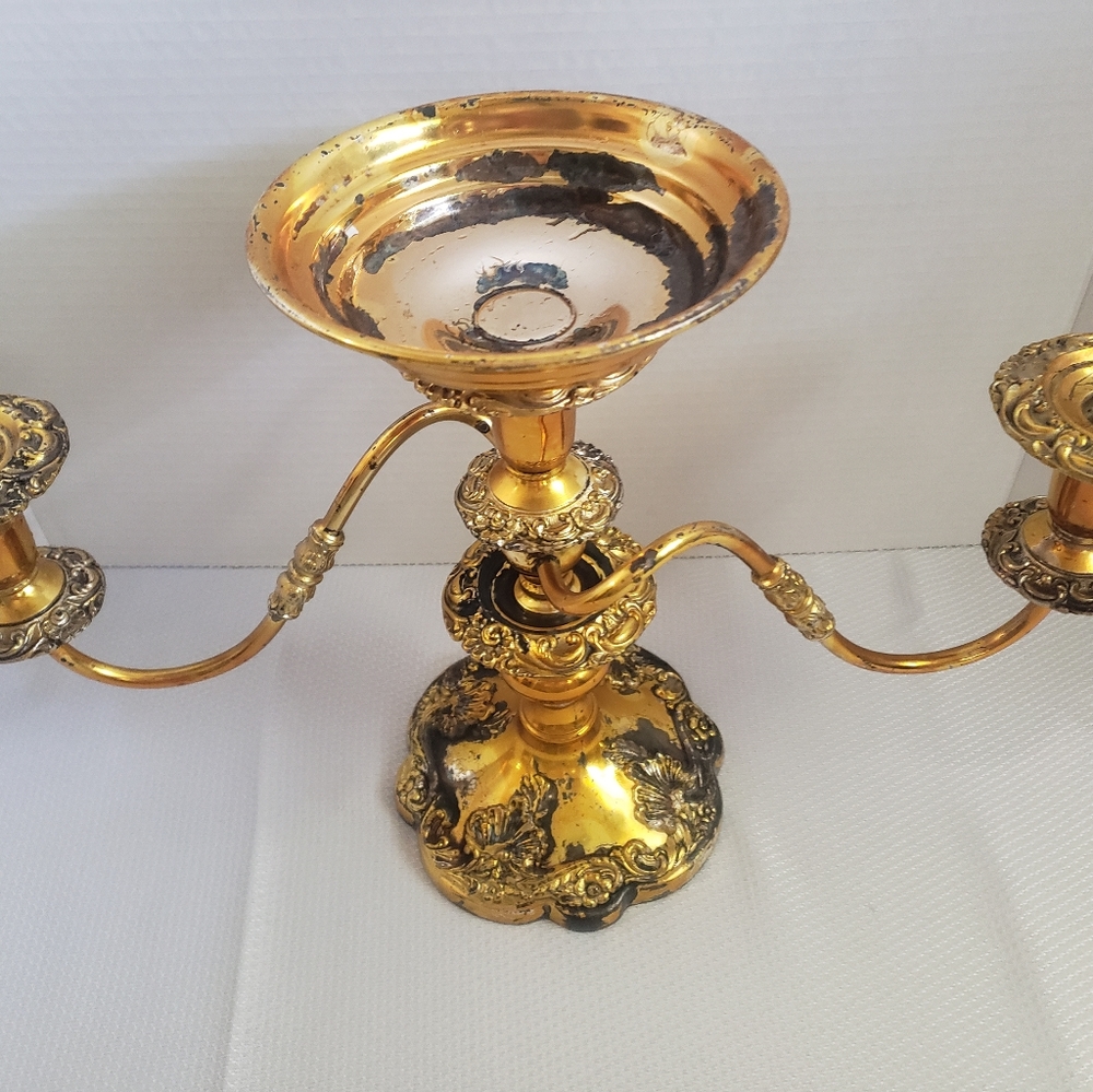 Antique Candelabra Original Sheffield Silver